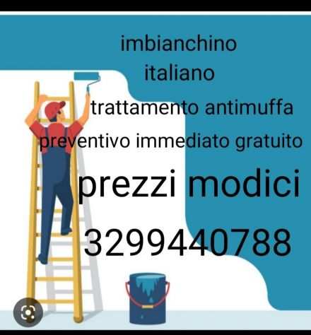 Imbianchino italiano economico preventivo gratuito immediato