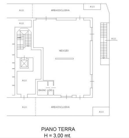 Immobile di 200 msup2 con 1 locale in vendita a Bergamo