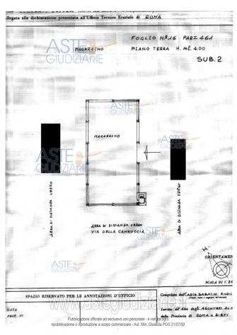 IMMOBILI-IMMOBILE COMMERCIALE-Via della cannuccia n. 129