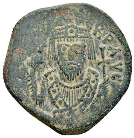Impero bizantino. Foca (602-610 d.C.). Bronzo Follis, Cyzicus