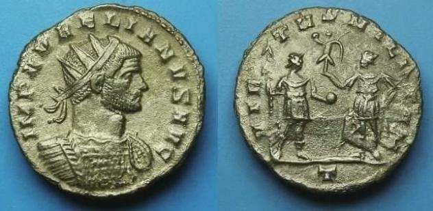 Impero romano. Aureliano (270-275 d.C.). Antoninianus Mediolanum