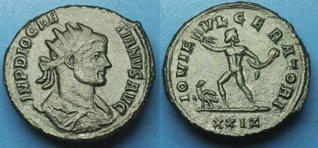 Impero romano. Diocletian (AD 284-305). Antoninianus
