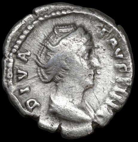 Impero romano. Diva Faustina Senior. Denarius Ceres
