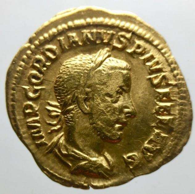 Impero romano. Gordiano III (238-244 d.C.). Oro Aureus, Rome AD 241