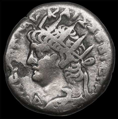 Impero romano. Nerone (54-68 d.C.). Tetradrachm with Hera