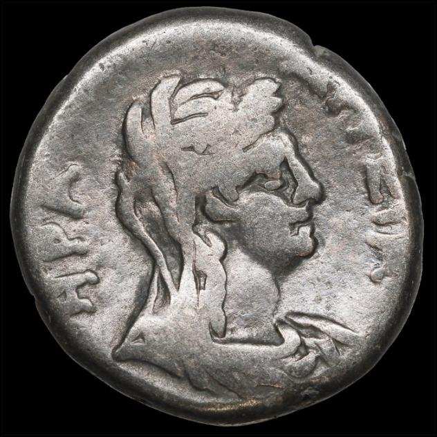 Impero romano. Nerone (54-68 d.C.). Tetradrachm with Hera