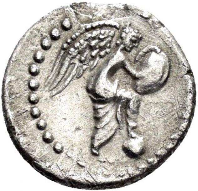 Impero Romano (provinciale). Nerone (54-68 d.C.). Hemidrachm mint Caesarea (Cappadocia)