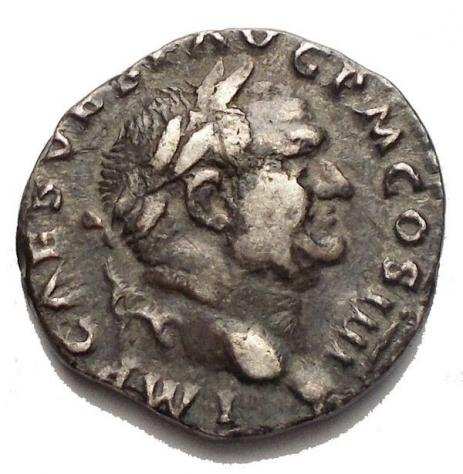 Impero romano. Vespasiano (69-79 d.C.). Argento Denarius