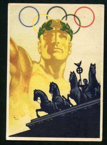 Impero tedesco 1936 - Diverse lettere e cartoline riguardanti le Olimpiadi
