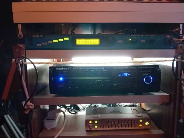 Impianto audio con Mixer 12 canali