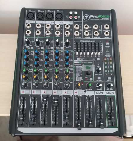 Impianto audio  mixer 4 canali