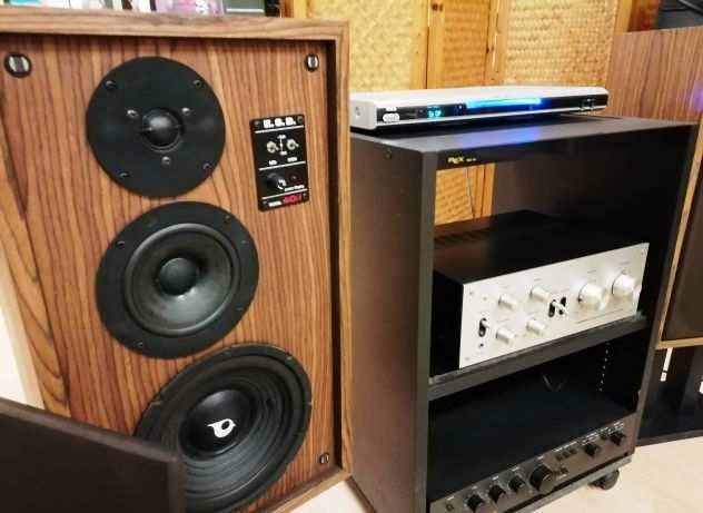 Impianto stereo hi-fi vintage