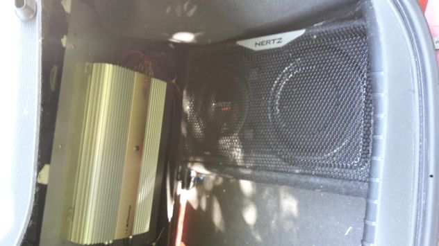 impianto subwoofer amplificatore autoradio