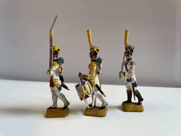 Imrie Risley Miniatures - Statuetta 3 Figurini, Dipinti A Mano. Periodo Napoleonico. - 2000-presente