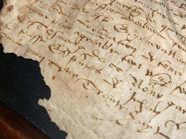Inconnu - Parchemin manuscrit francais - 1500