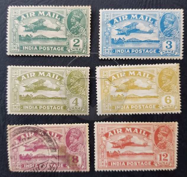 INDIA 1929 AIR MAIL francobolli