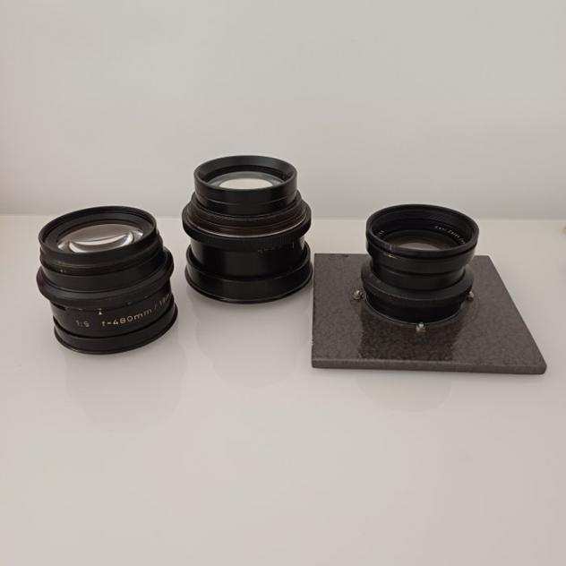 Industar, Rodenstock, Carl Zeiss Tessar 4,5210mm - Apo-Ronar 9480mm - 4,5300mm