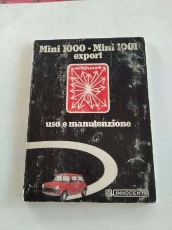 INNOCENTI MINI 1000 1001 Mini Matic USO MANUTENZIONE Originale