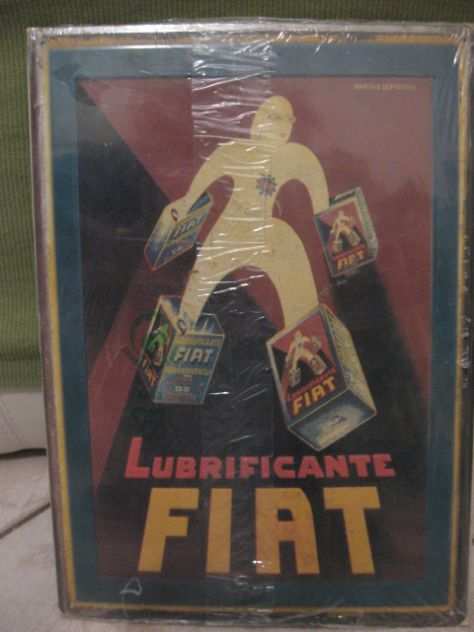 INSEGNA LUBRIFICANTE FIAT