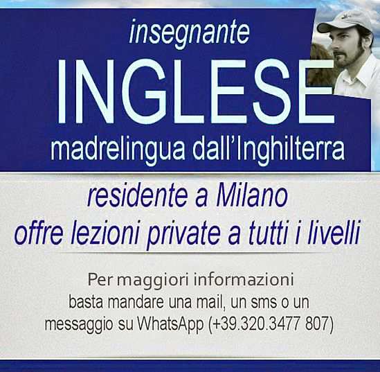 INSEGNANTE INGLESE e TRADUTTORE