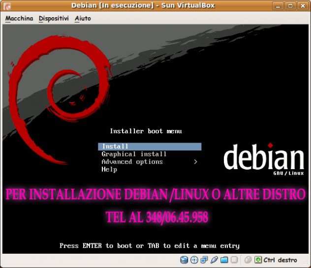 Installazione Windows o qualsiasi distruzione linux
