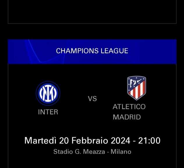 Inter atletico madrid