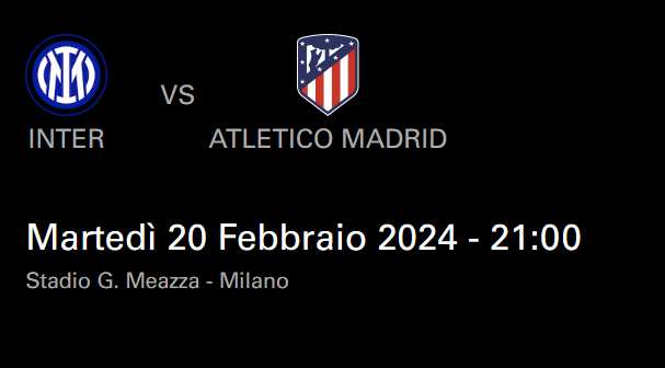 INTER ATLETICO MADRID 1 ANELLO ARANCIO