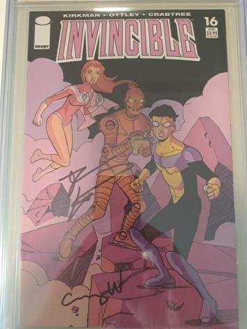 Invincible 16 - Invincible 16 CGC 9.6 signed by Robert Kirkman and Corey Walker - 1 Graded comic - Prima edizione - CGC 9,6