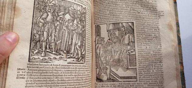Iosephus Flavius - Gioseffo Flavio historico. Delle Antichitagrave e Guerre Giudaiche diviso in vintisette Libri. Compartiti - 1683