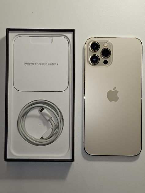 iPhone 12 Pro Max 256 GB GOLD, pari al nuovo