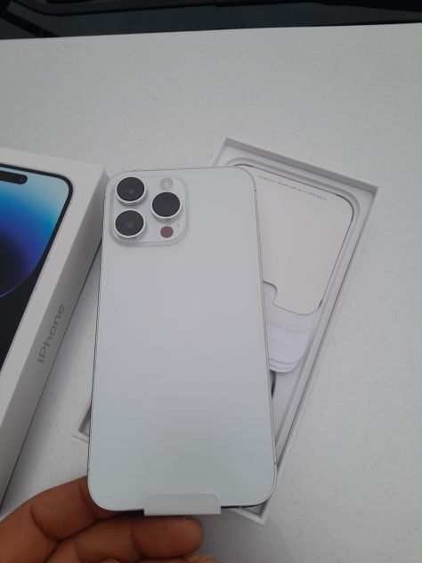 Iphone 14 pro max 256 giga bianco