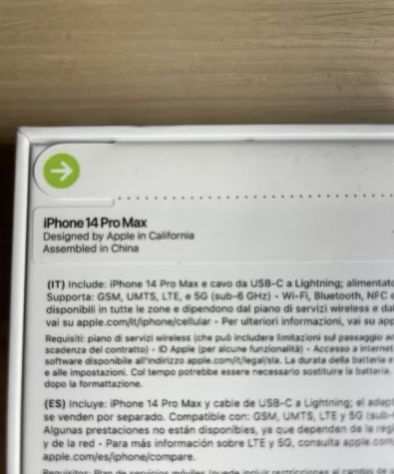 iPhone 14 pro max Gold