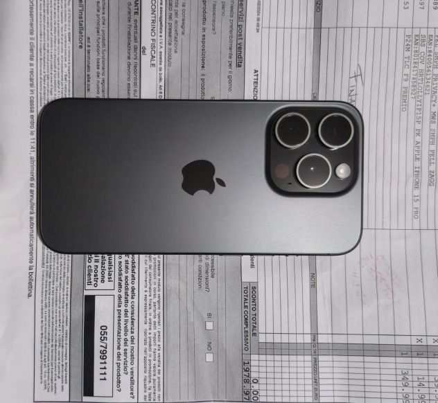 iPhone 15 pro nuovo