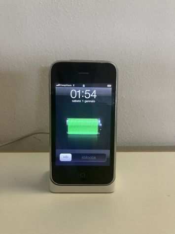 iPhone 3G Nero 8GB A1241 iOS 4.2.1  Base di Ricarica