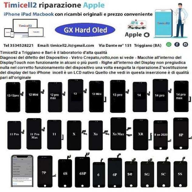 IPhone display rotto