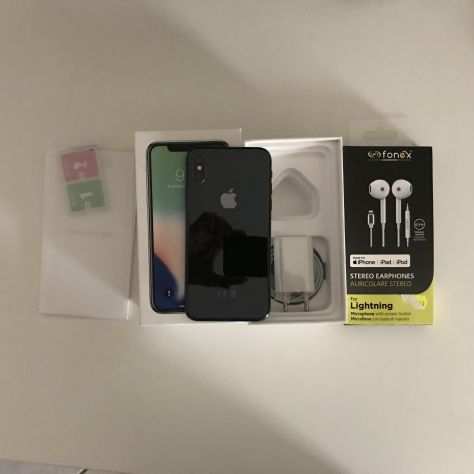 Iphone X Nero da 256 Gb