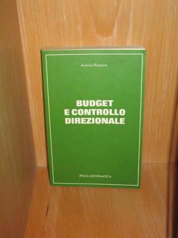 IPSOA BUDGET E CONTROLLO DIREZIONALE ANTONIO BIZZARRO