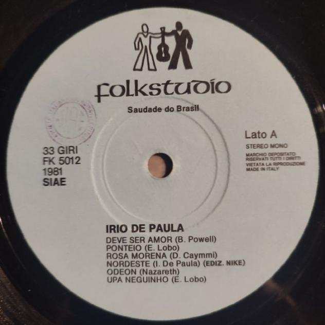 Irio De Paula - Saudade do Brasil - Very Very Rare 1St Pressing - Bossa Nova Jazz - Signed by Irio De Paula - Album LP (oggetto singolo) - Prima stam