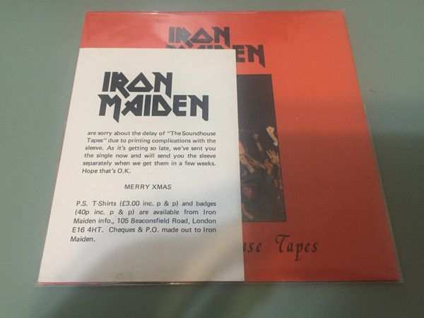 Iron maiden sound house tapes original ep vinile