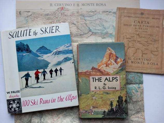 IrvingPause - The AlpsSalute the Skier 100 Ski Runs in the Alps - 19471963