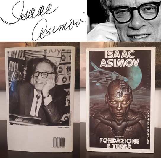 ISAAC ASIMOV, FONDAZIONE E TERRA, 1 edizione 1978.