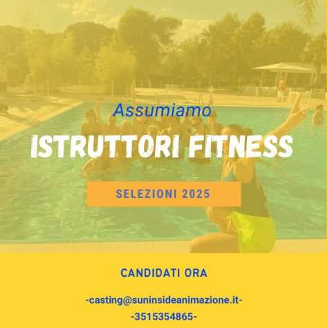 ISTRUTTORI FITNESS ESTATE 2025