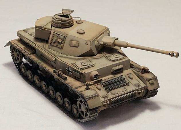 Italeri - Carro Armato Soldatini Panzer IV DAK per Diorama - 1990-1999 - Italia