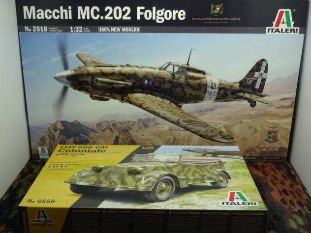 Italeri - Giocattolo Lotto Italia El Alamein 1942 con 4 kit nuovi scala 135132 da assemblare  2 cataloghi - 1940-1950 - Italia