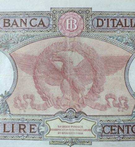 Italia - 100 Lire 23081943 - Gigante BI 23A