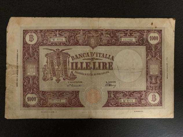 Italia. - 1.000 Lire 14041948 - Gigante BI 52B