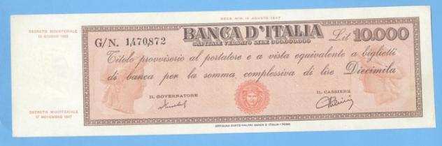 Italia - 10.000 Lire 12061950 - Gigante BI 72F