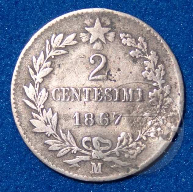 ITALIA 1861-1867-1900 Monete 2 Centesimi - SPL