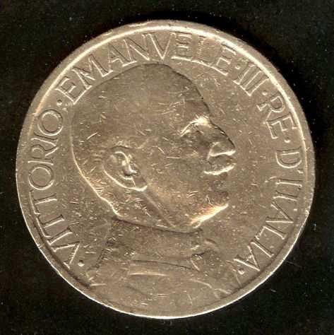 ITALIA 1924 Moneta Buono 2 Lire