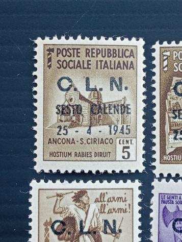 Italia - 1945 - CLN Sesto Calende